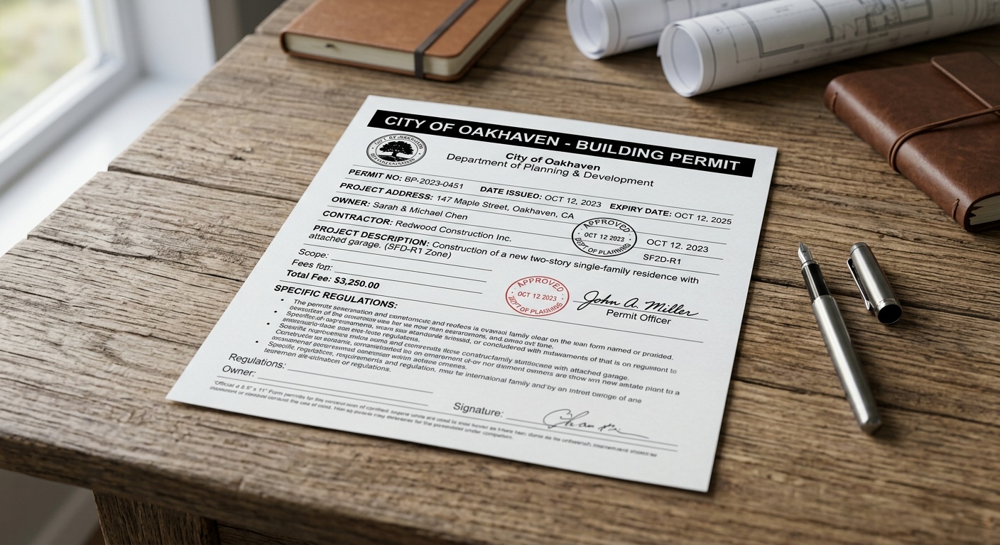 Home renovation permits