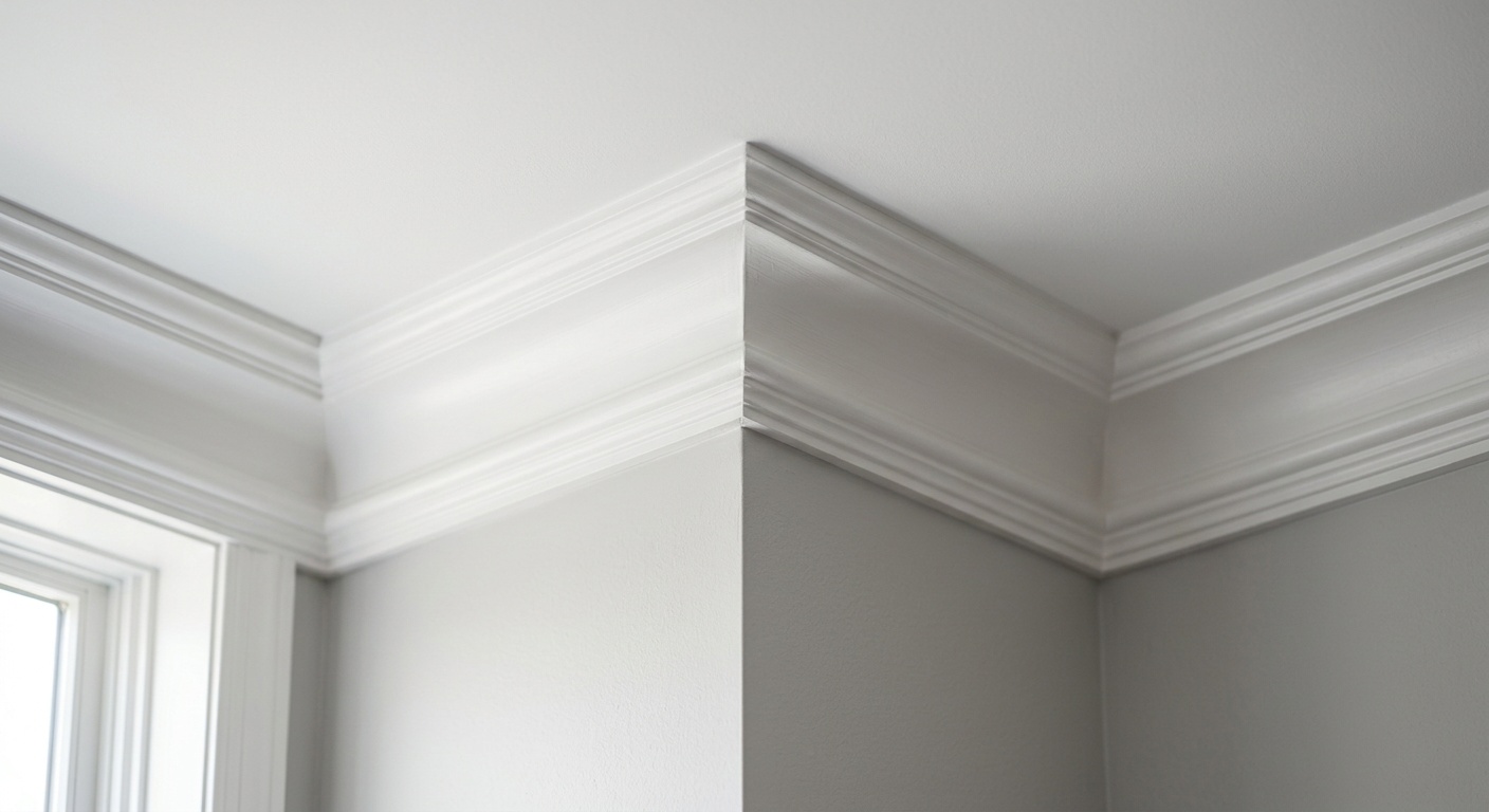 Crown molding installation